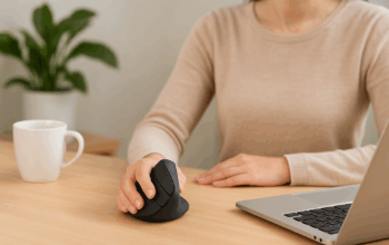 Vertikale Maus Gewöhnung